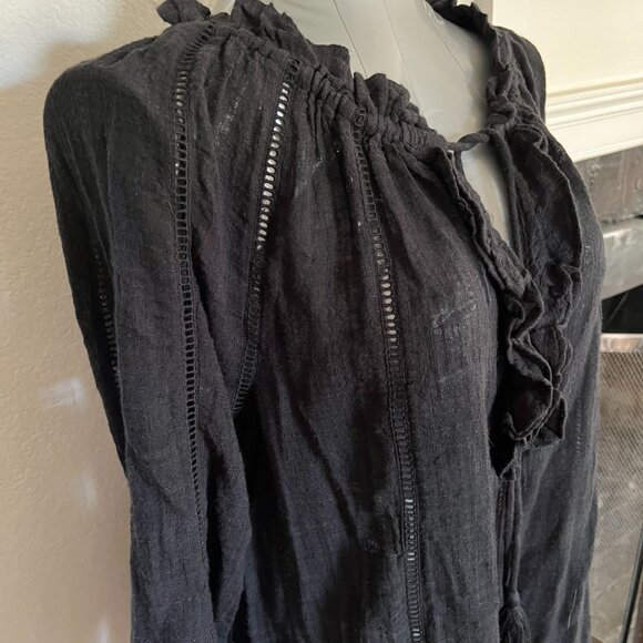 Sundance 'artist' top, NEVER WORN, BLACK, size S - Picture 9 of 14